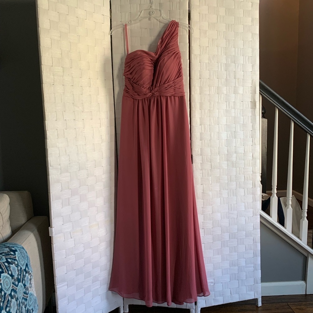Bridesmaid Dress One Shoulder Chiffon Style